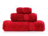 Ręcznik egyptian cotton 50x90 czerwony greno bawełna egipska